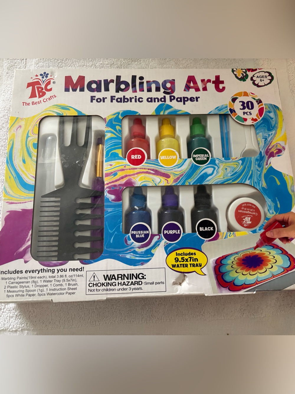 Marbling Art Kit - Multicolor